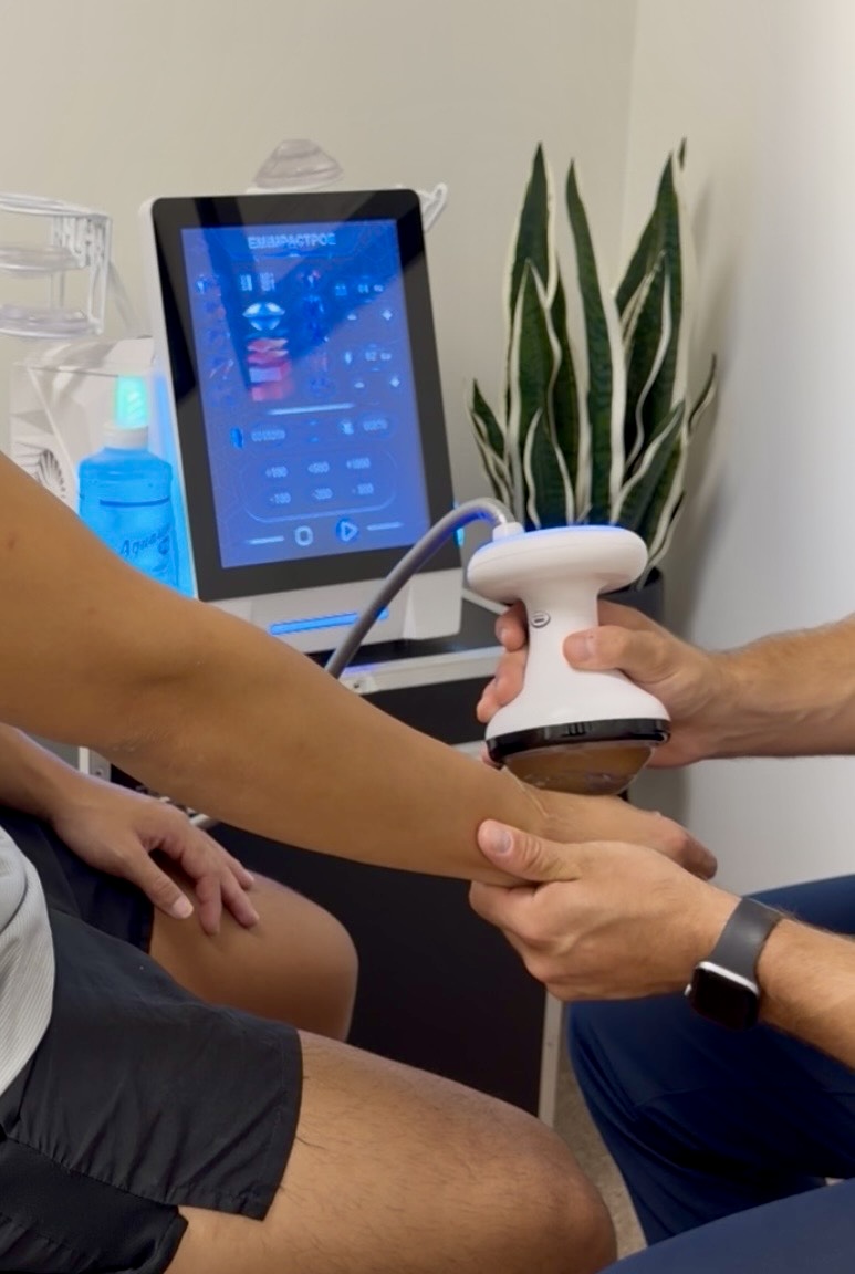 Focused shockwave therapy